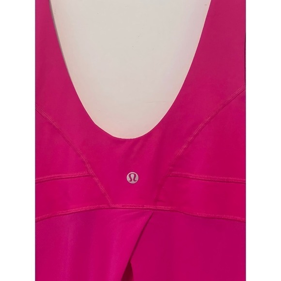 Lululemon Run Mesh Loose Tank Pink 10 NWOT - Picture 10 of 13